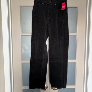 Spanx Black Corduroy Pants